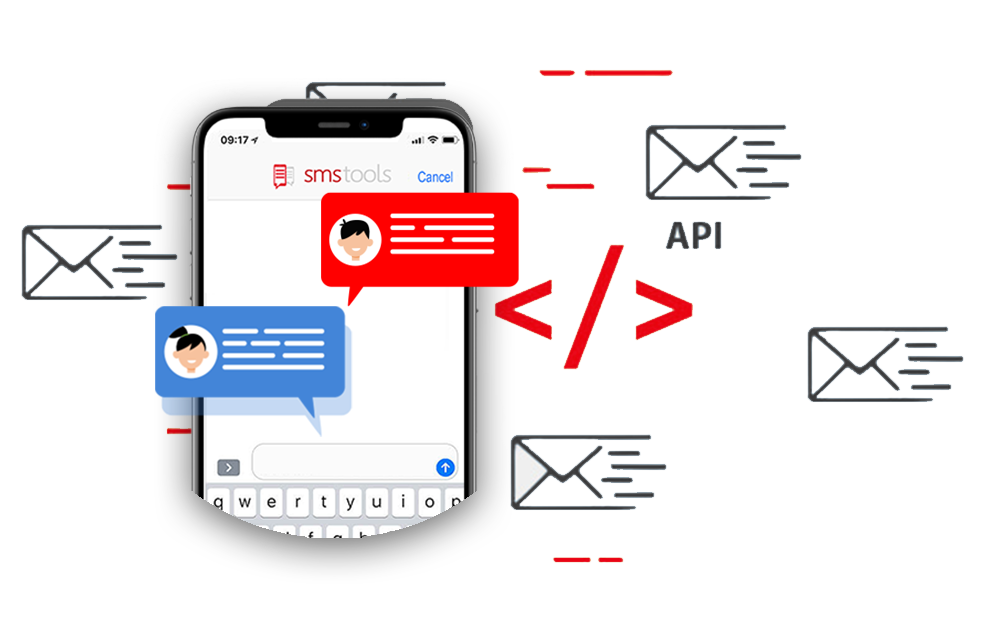 Send worldwide SMS messages via our SMS Gateway API.